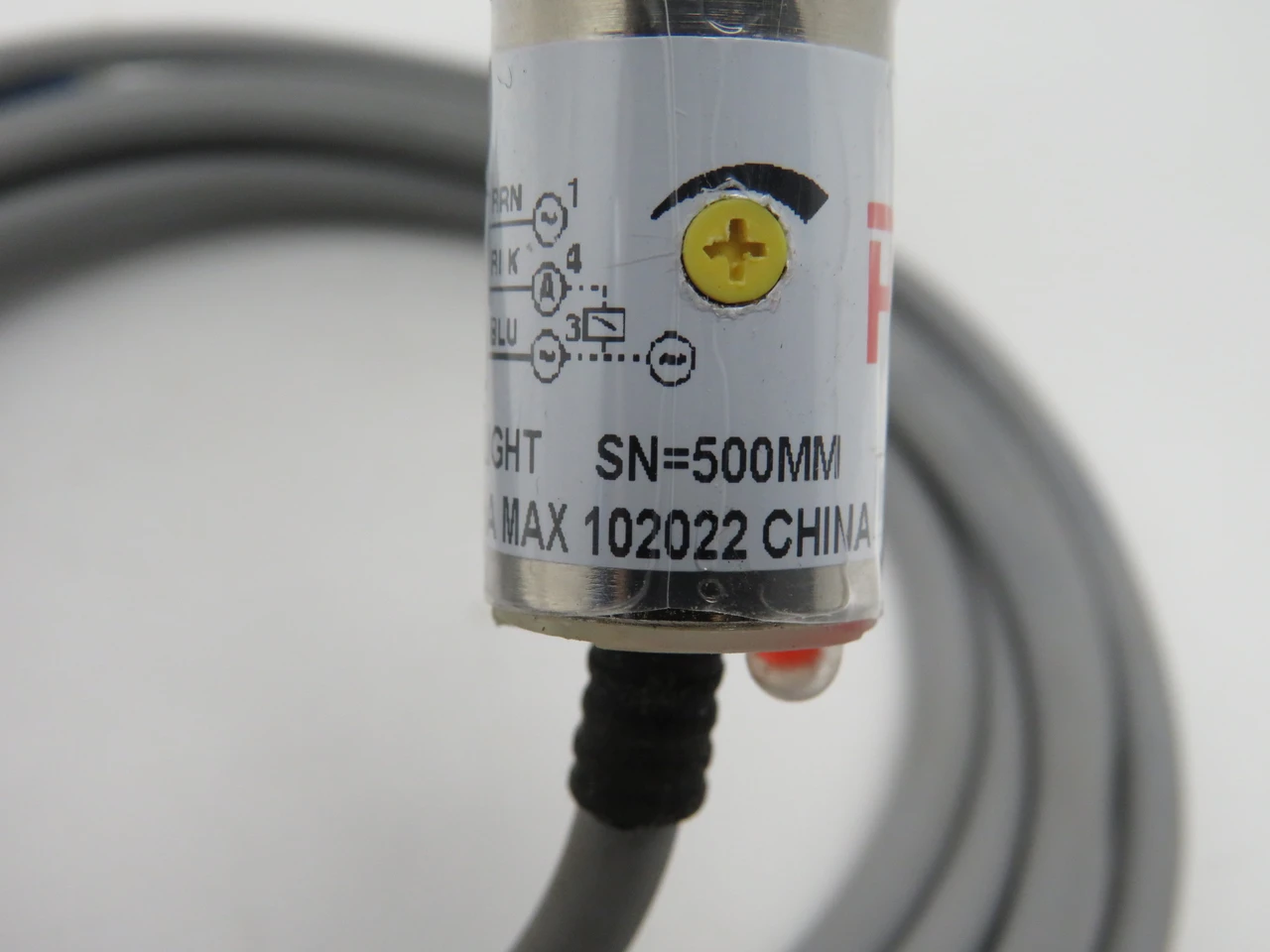 HTM M18B-D0500A-LX9C3U2 Photoelectric Switch 20-250VAC 300mA 500mm NWB