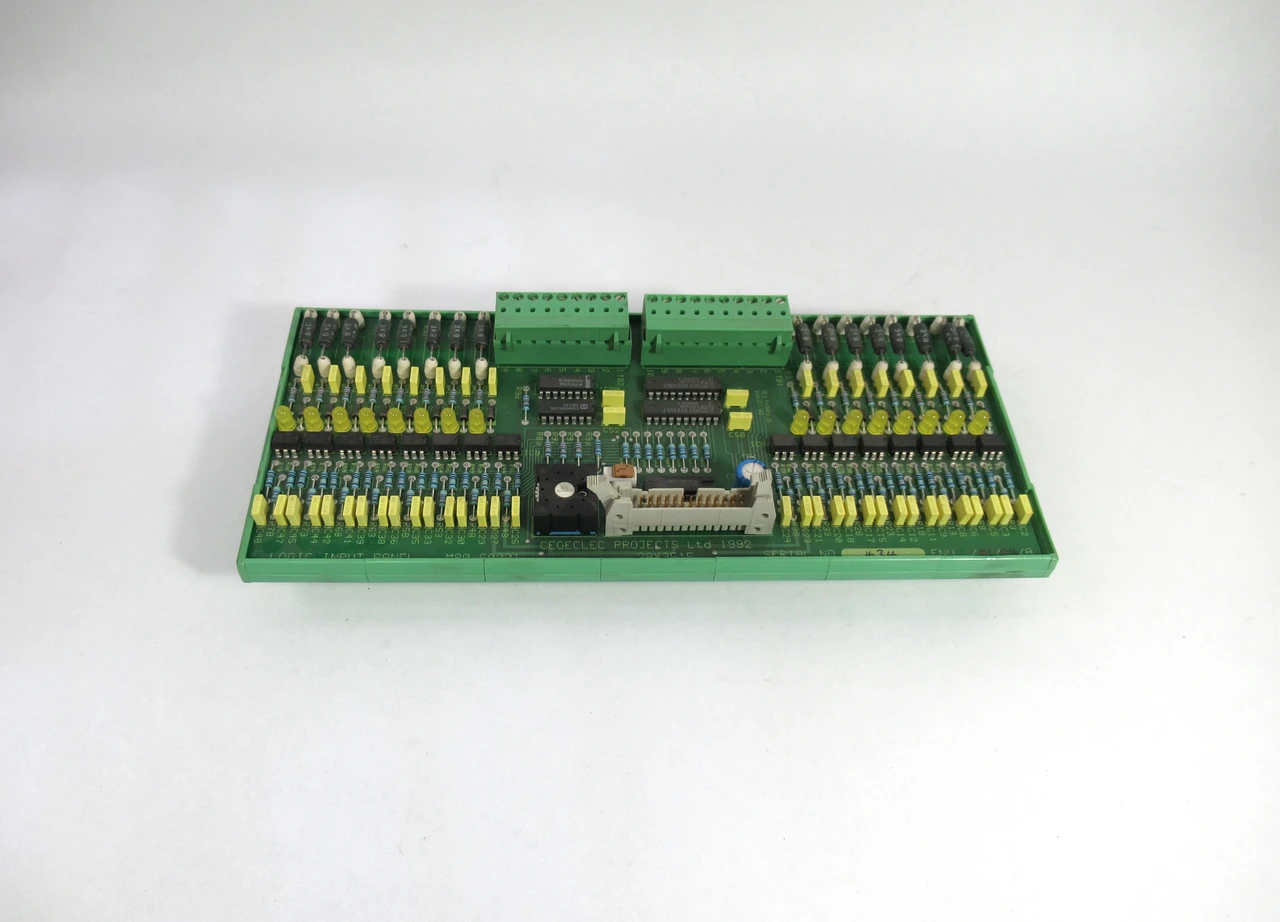 Cegelec M80-60001 Type 28x3515/10 Logic Input Panel USED