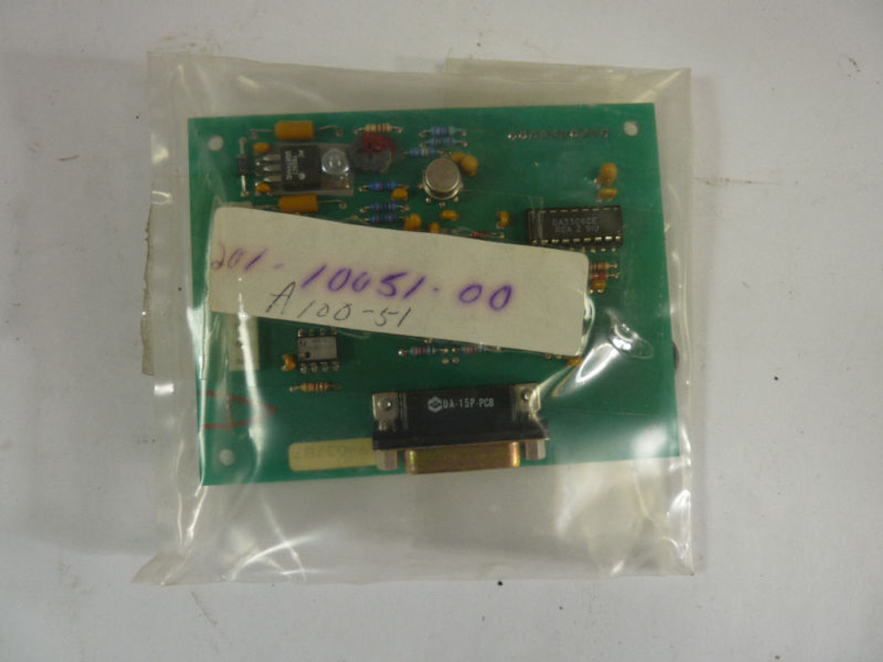 Sencon A100-051 PLC VGA Controller Board 95023011 USED