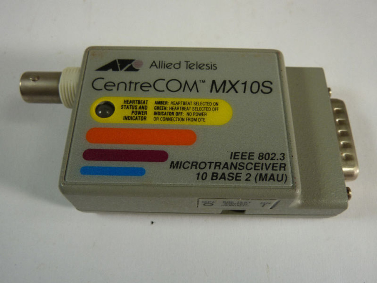 Allied Telesis 94A118F Microtransceiver MX10S USED