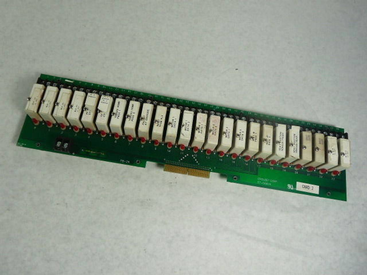 Crouzet 57-560 /A 24-Position Mounting Board USED