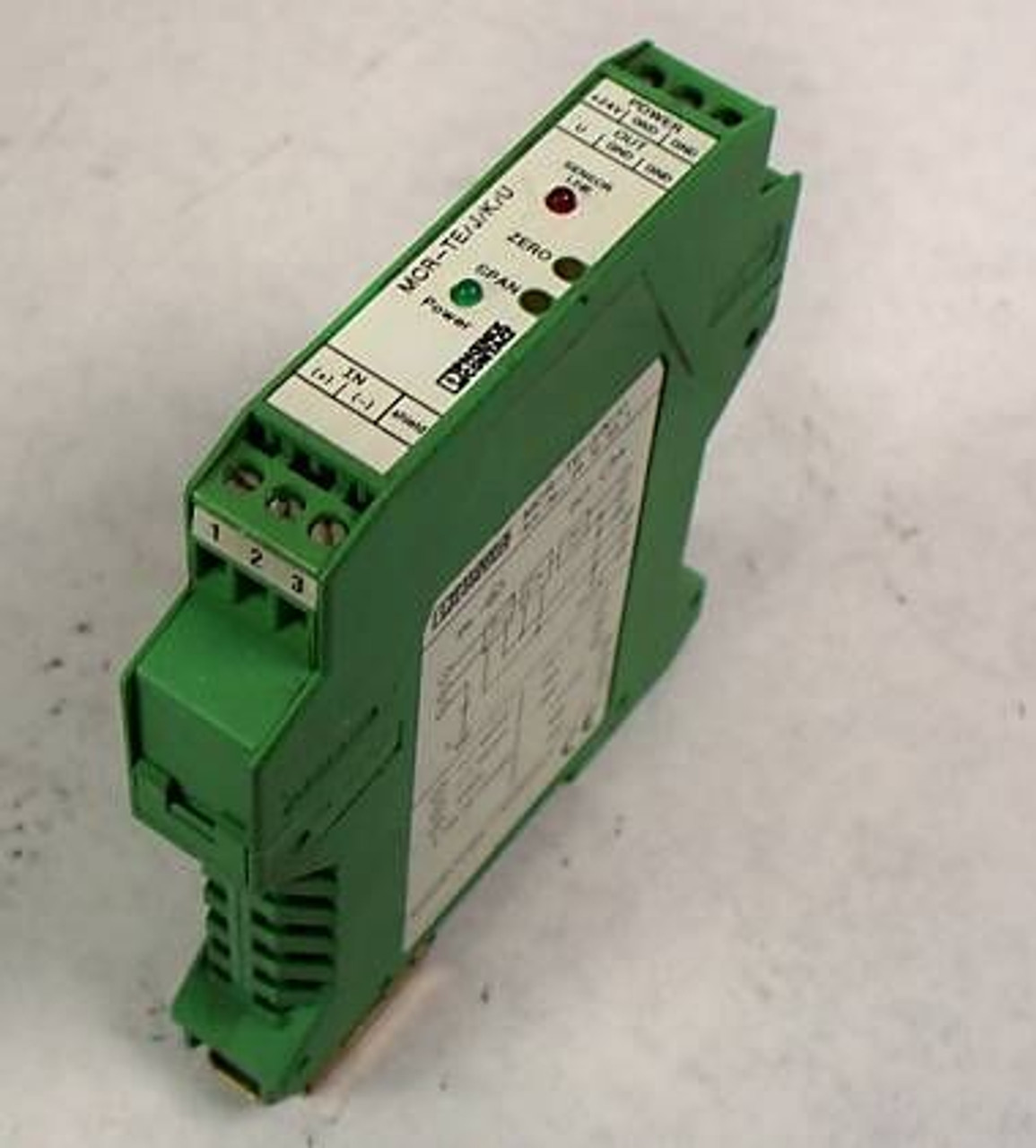 Phoenix Contact 2810531 MCR-TE/J/K/U Signal Conditioner USED
