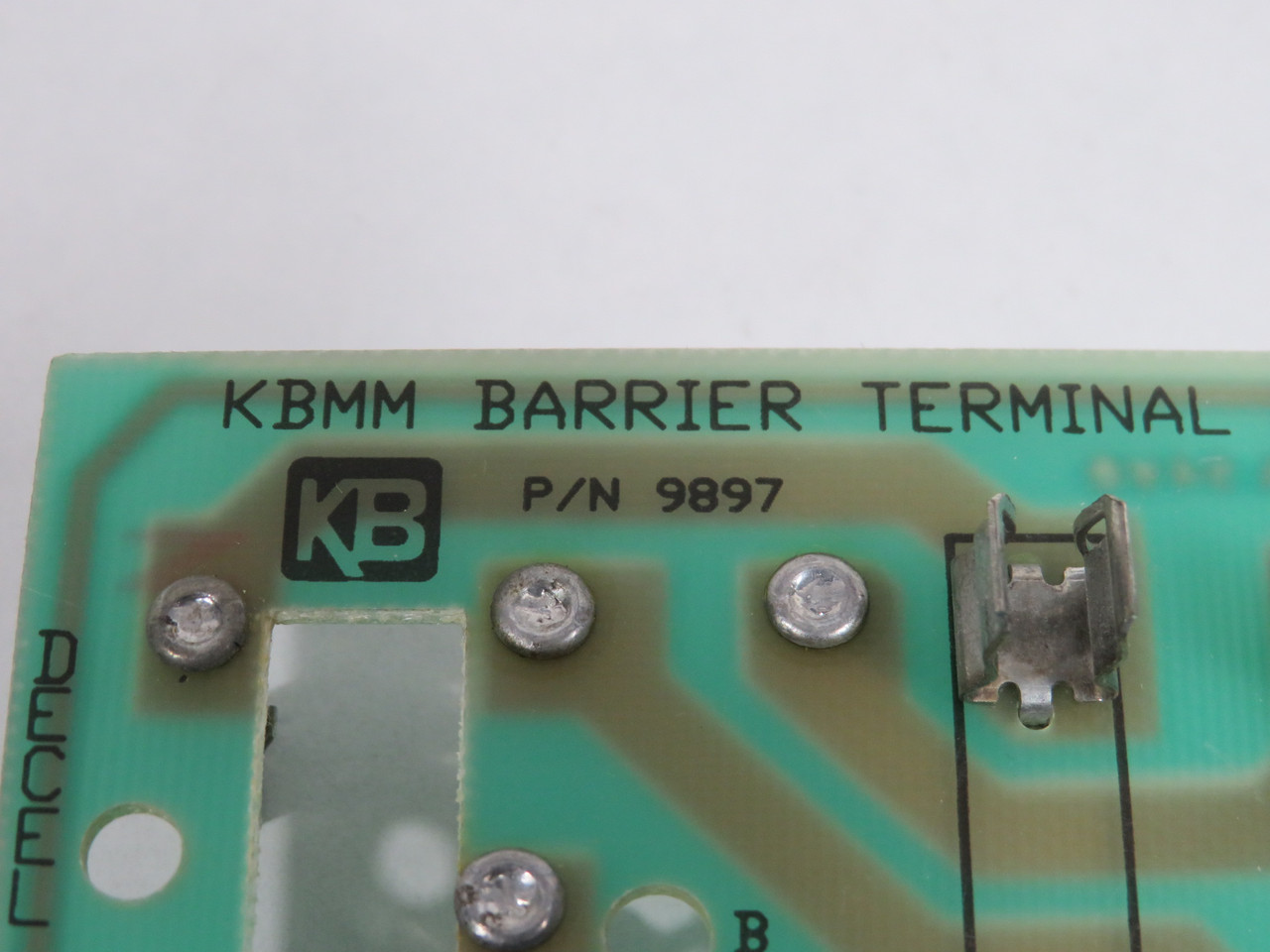 KB SC-9897 Barrier Terminal Board Kit ! NEW !