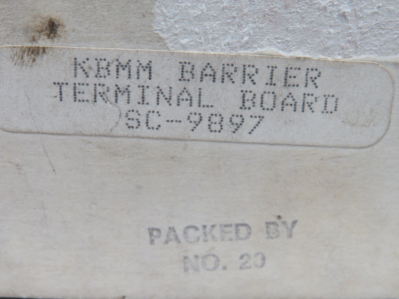 KB SC-9897 Barrier Terminal Board Kit ! NEW !