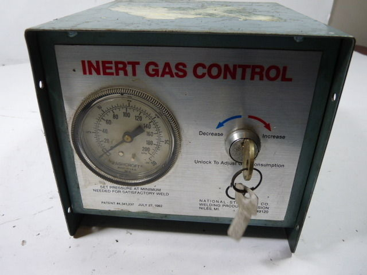 NS 15117 Insert Gas Controller for Welding Units USED