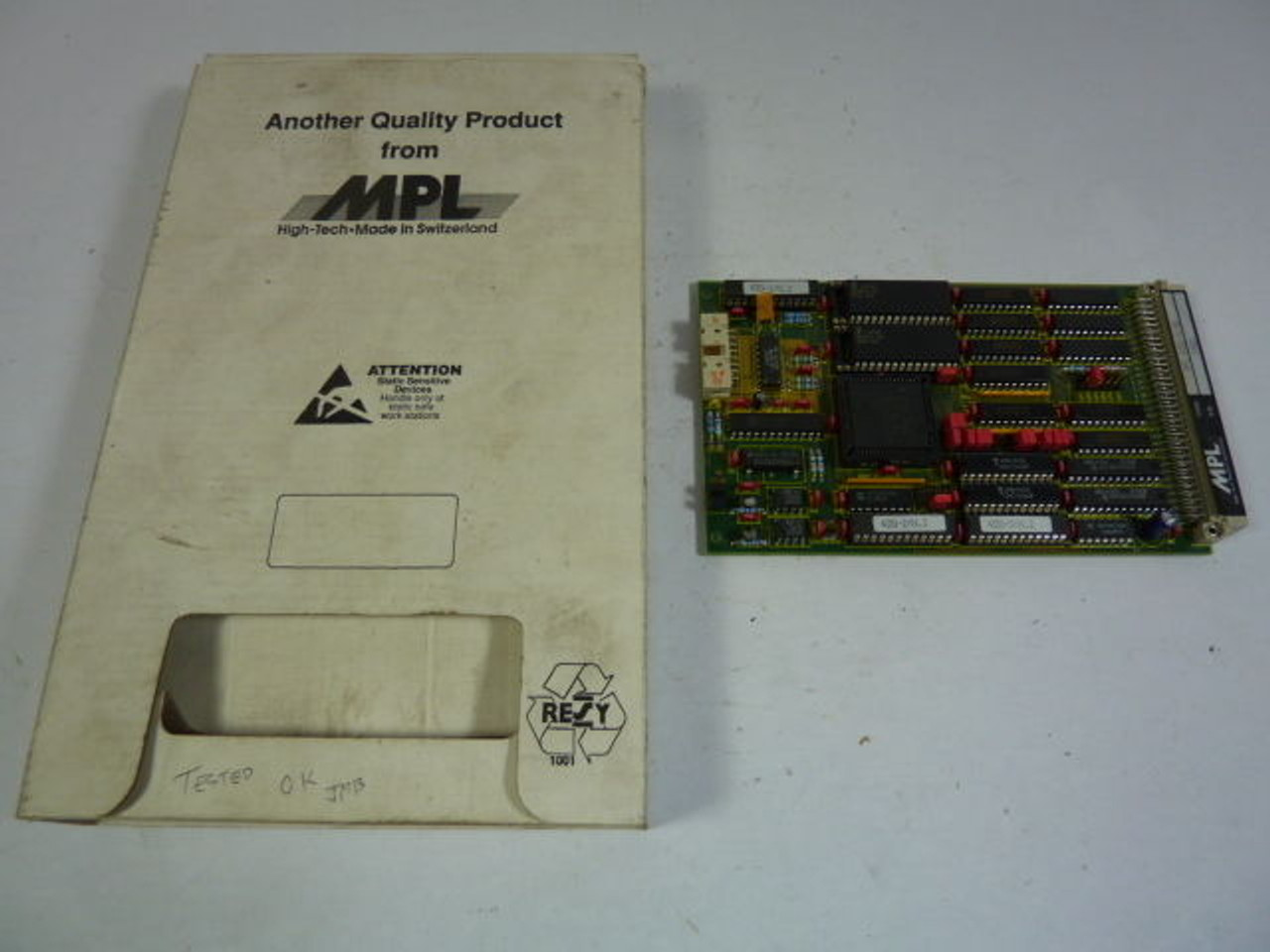 MPL Controller MPL-4351 (G-64/96) High Performance Ethernet Board/Card USED