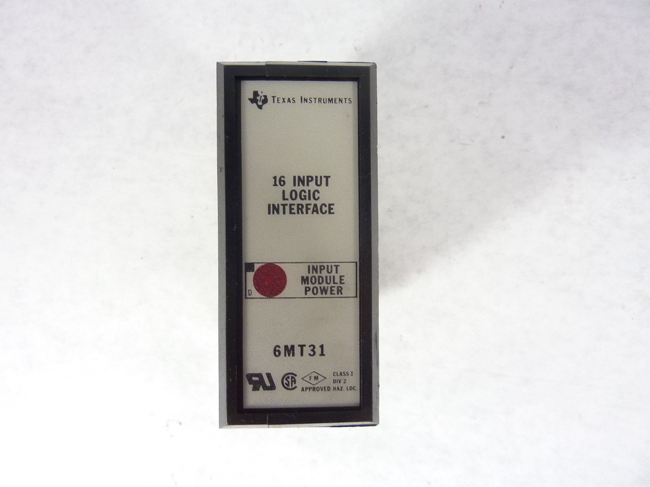 Texas Instruments 6MT31 Input Module 16 Point USED