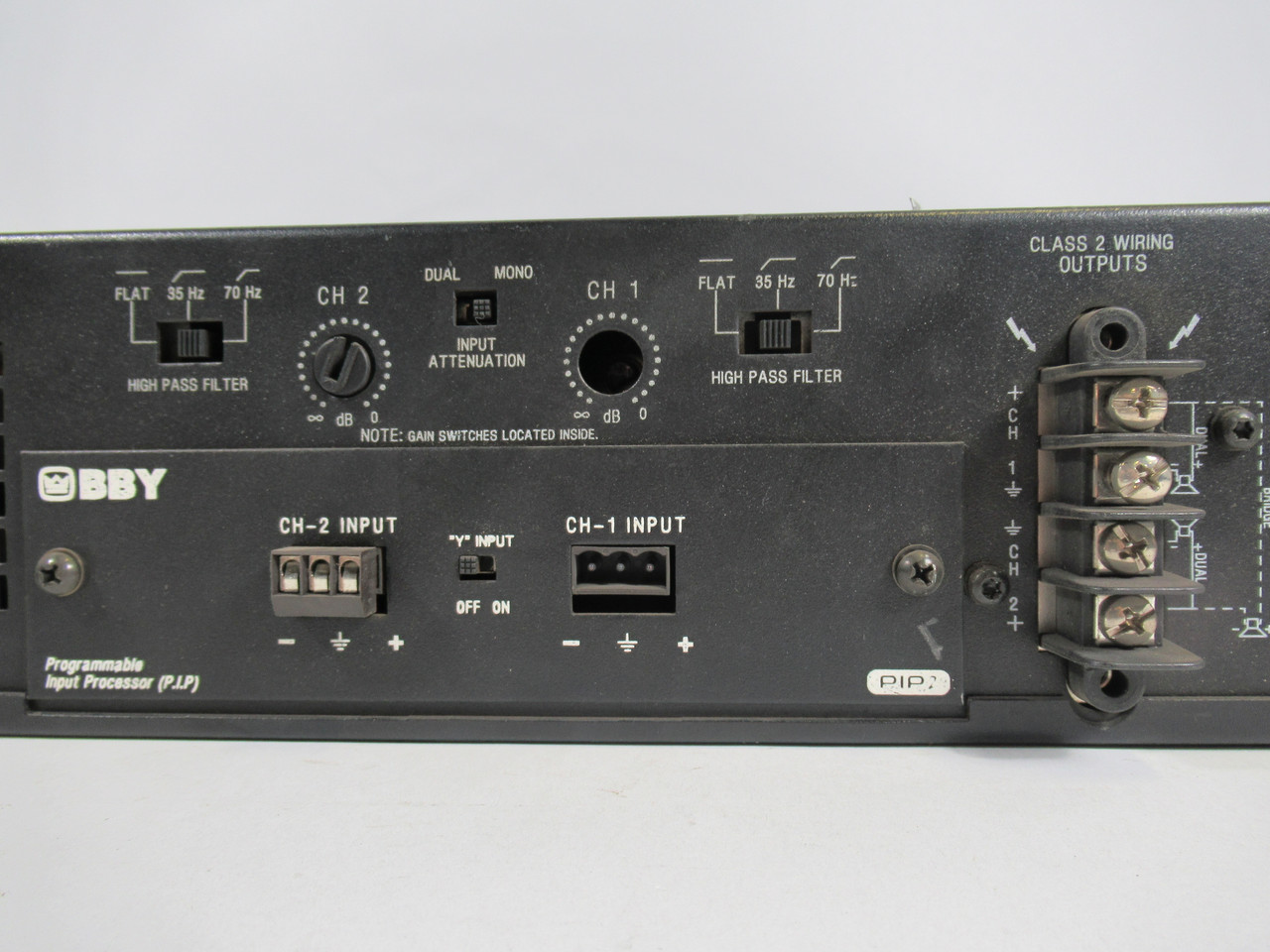Federal Signal Corporation CTS600 Amplifier Input Processor AS IS