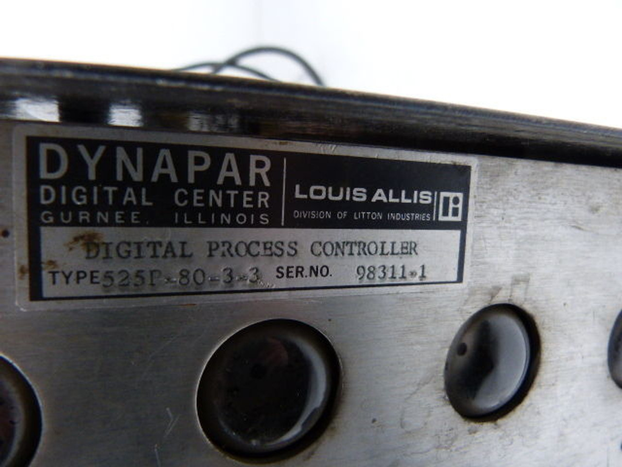 Dynapar 525P-80-3-3 Digital Process Controller *Parts Only* ! AS IS !
