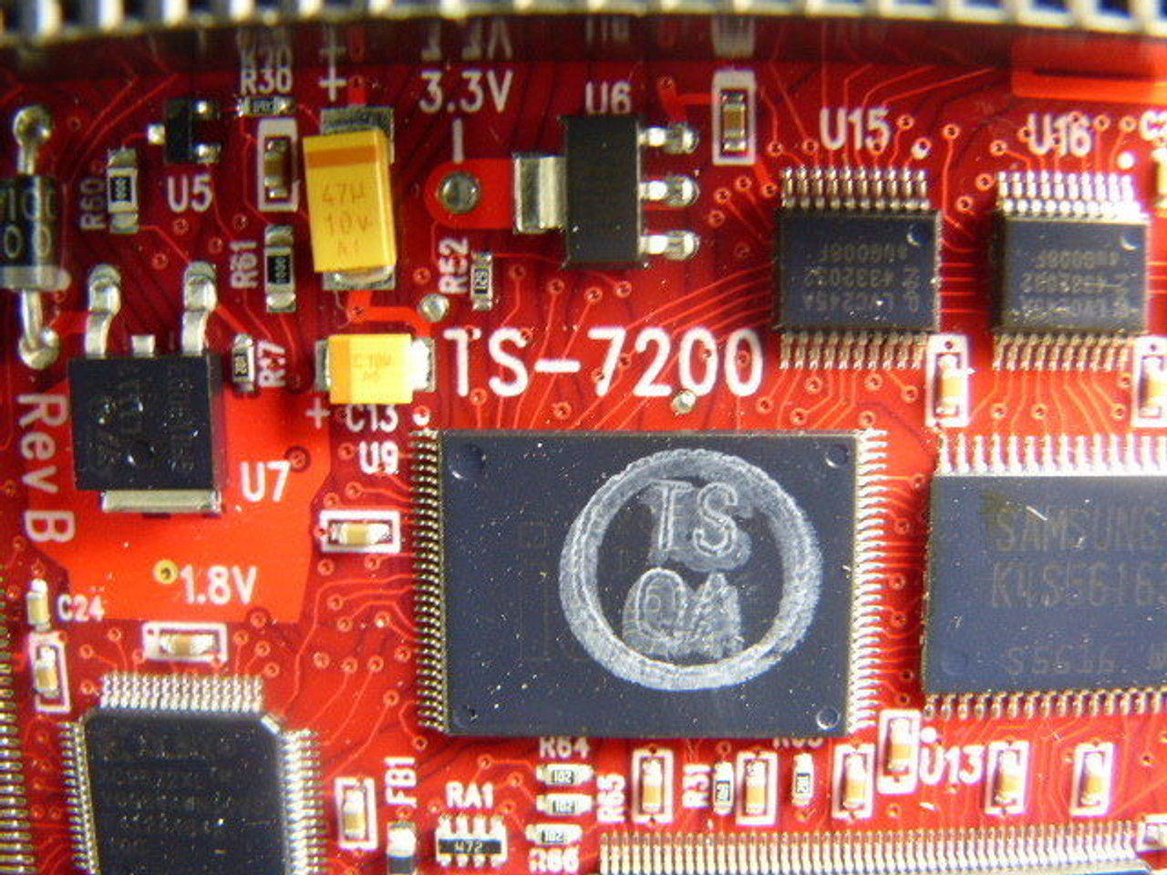 Technologic Systems TS-7200 Compact Single Board Computer 200MHz ARM9 CPU USED