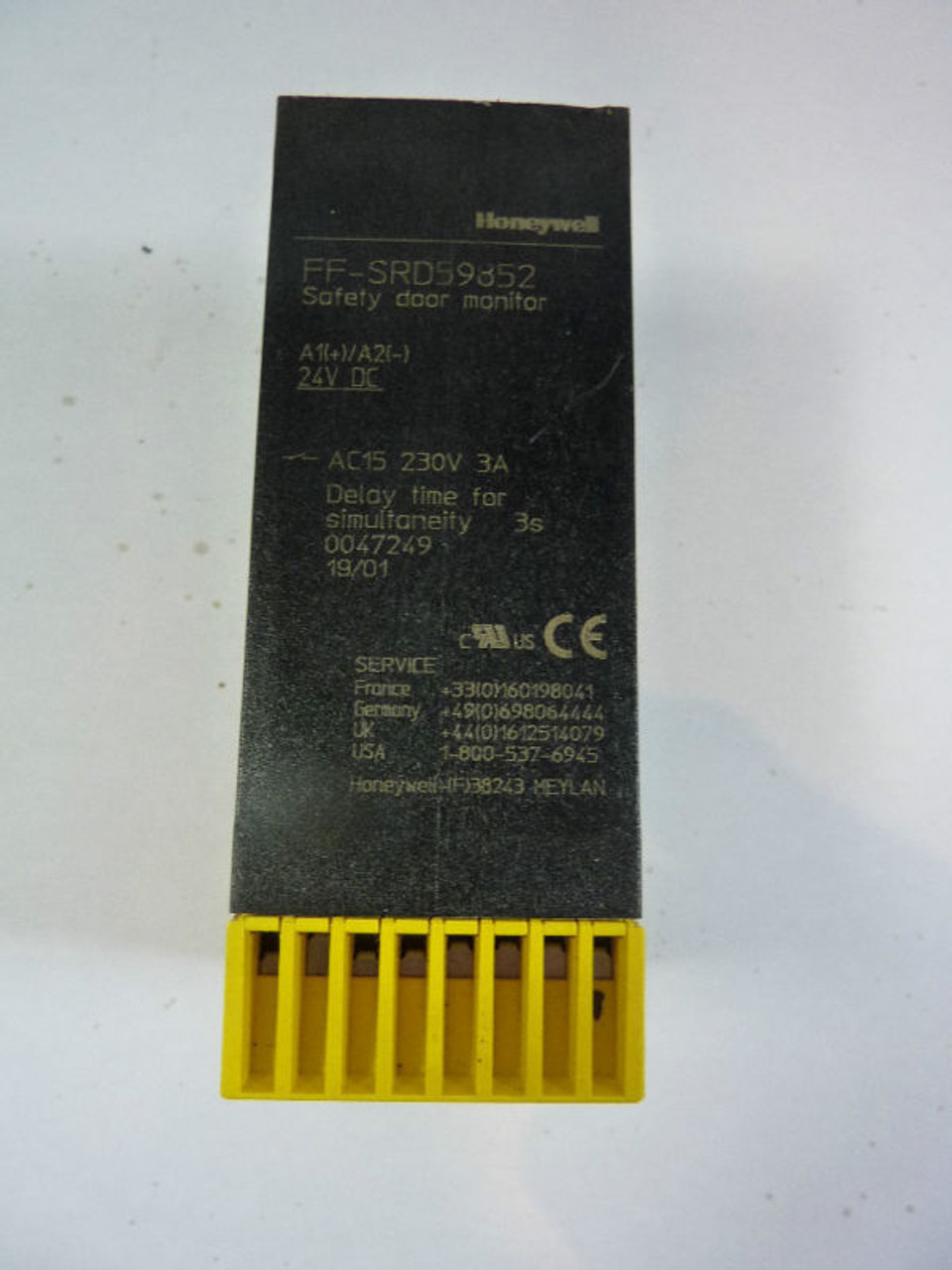Honeywell FF-SRD59852 Door Monitor 24VDC USED