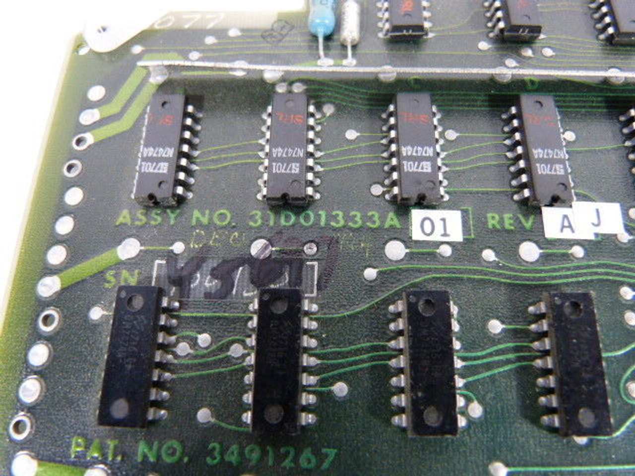 General Automation 31D01333A Memory Card Board Assembly USED
