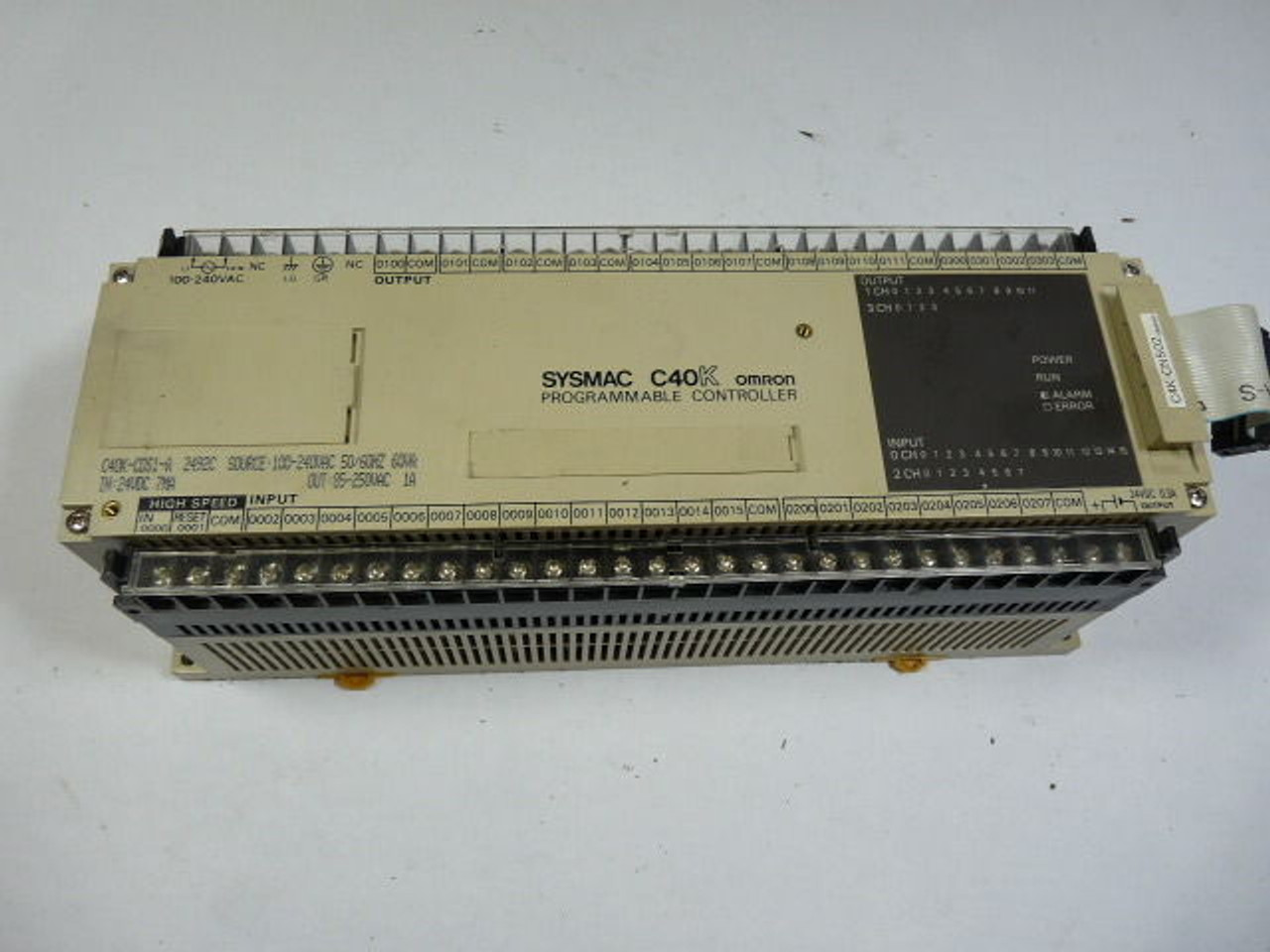 Omron C40K-CDS1-A CPU Module 24VDC USED