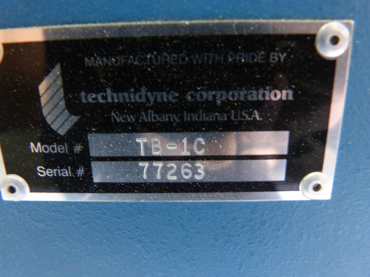 Technidyne TB-1C 31626 Technibrite ISO Brightness Meter ! AS IS !
