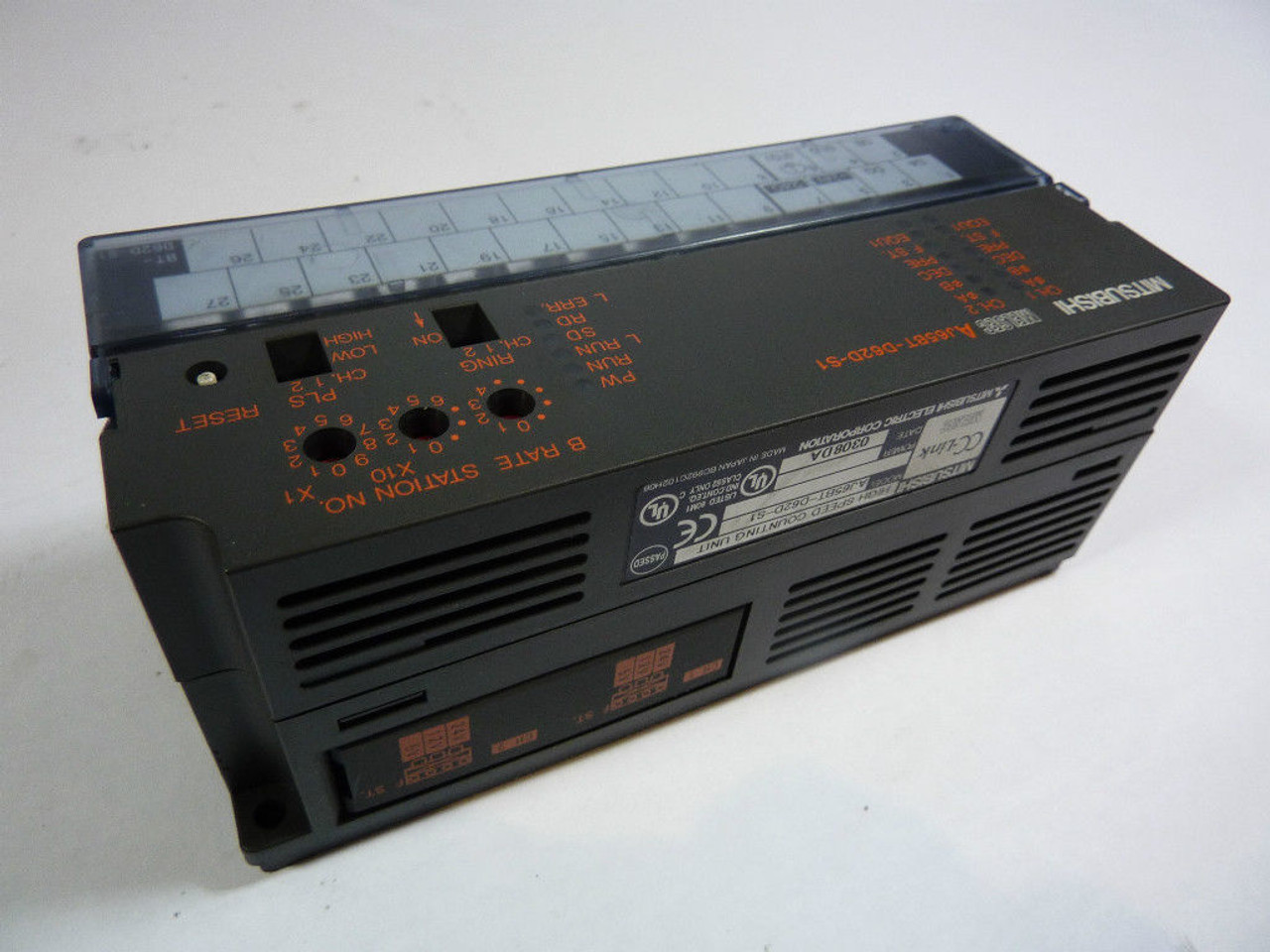 Mitsubishi AJ65BT-D62D-S1 Counting Unit 400 KHZ USED