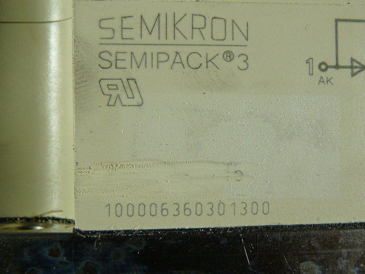 Semikron 100006360301300 06051R SemiPack 3 Soft Recovery Diode Module ! NEW !