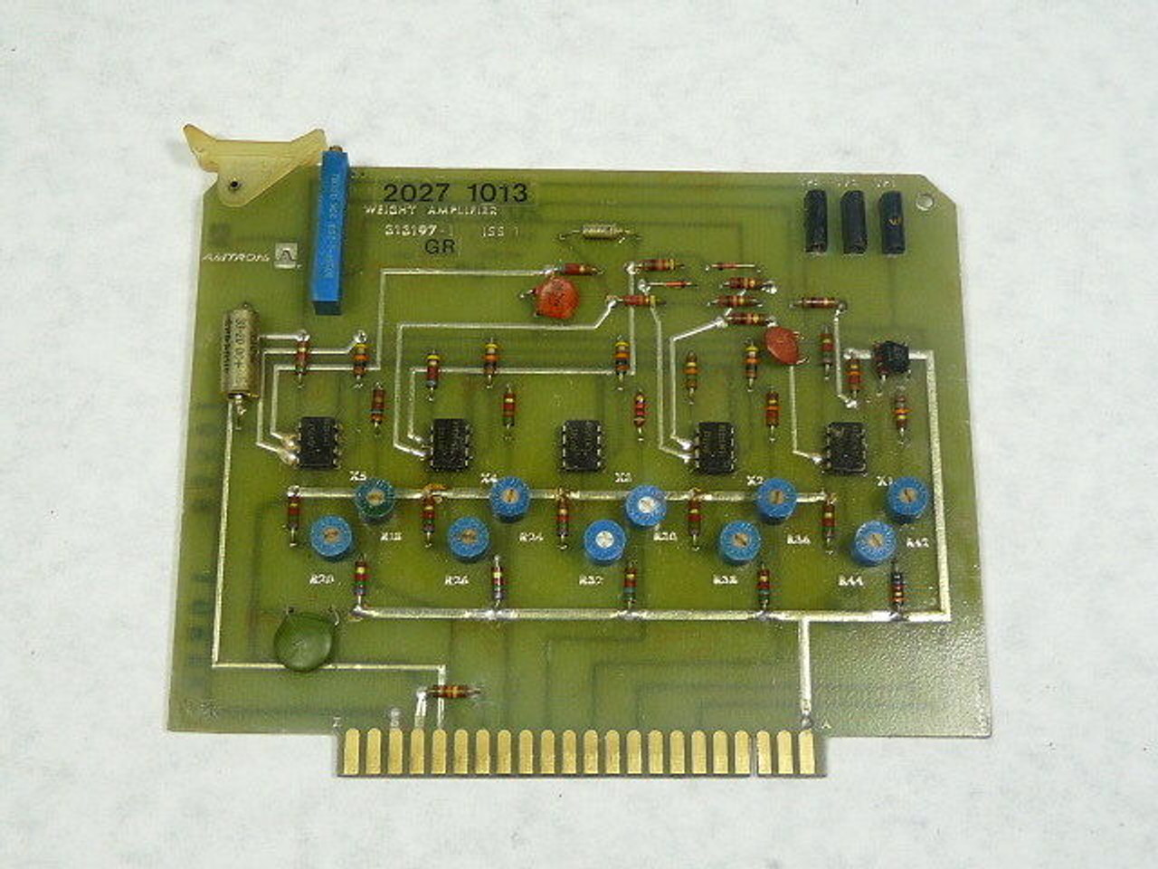 Formax Cashin 2027-1013 Weight Amplifier Board USED