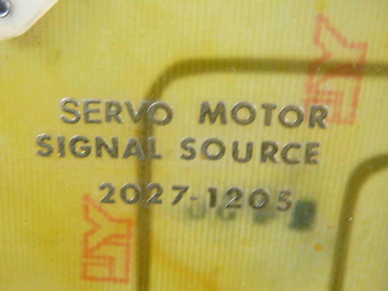 Formax Cashin 2027-1205 Servo Motor Signal Source Board USED