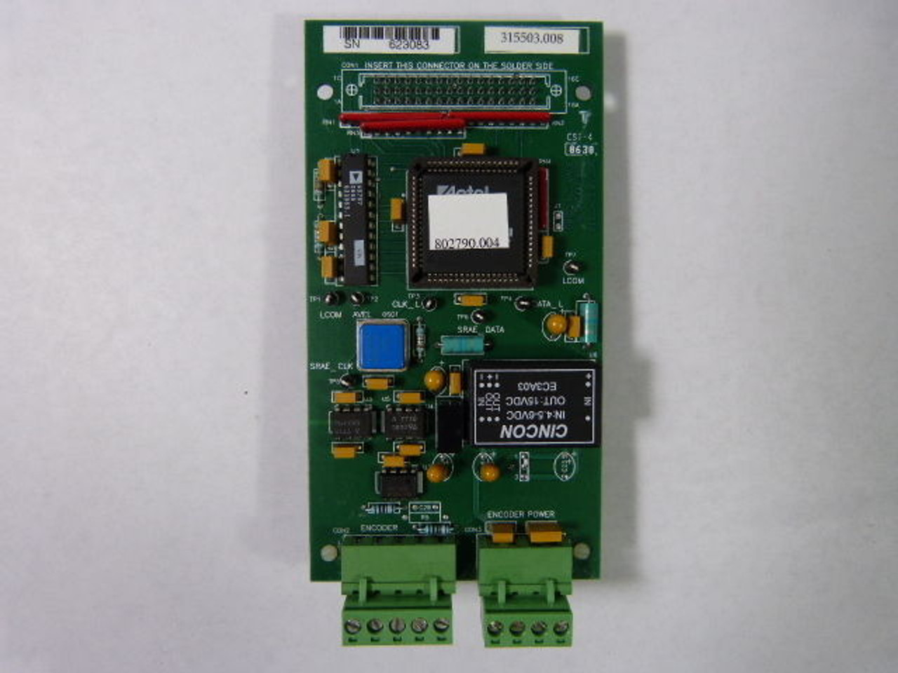 Unico 315503.008 Control Board Feedback Module USED