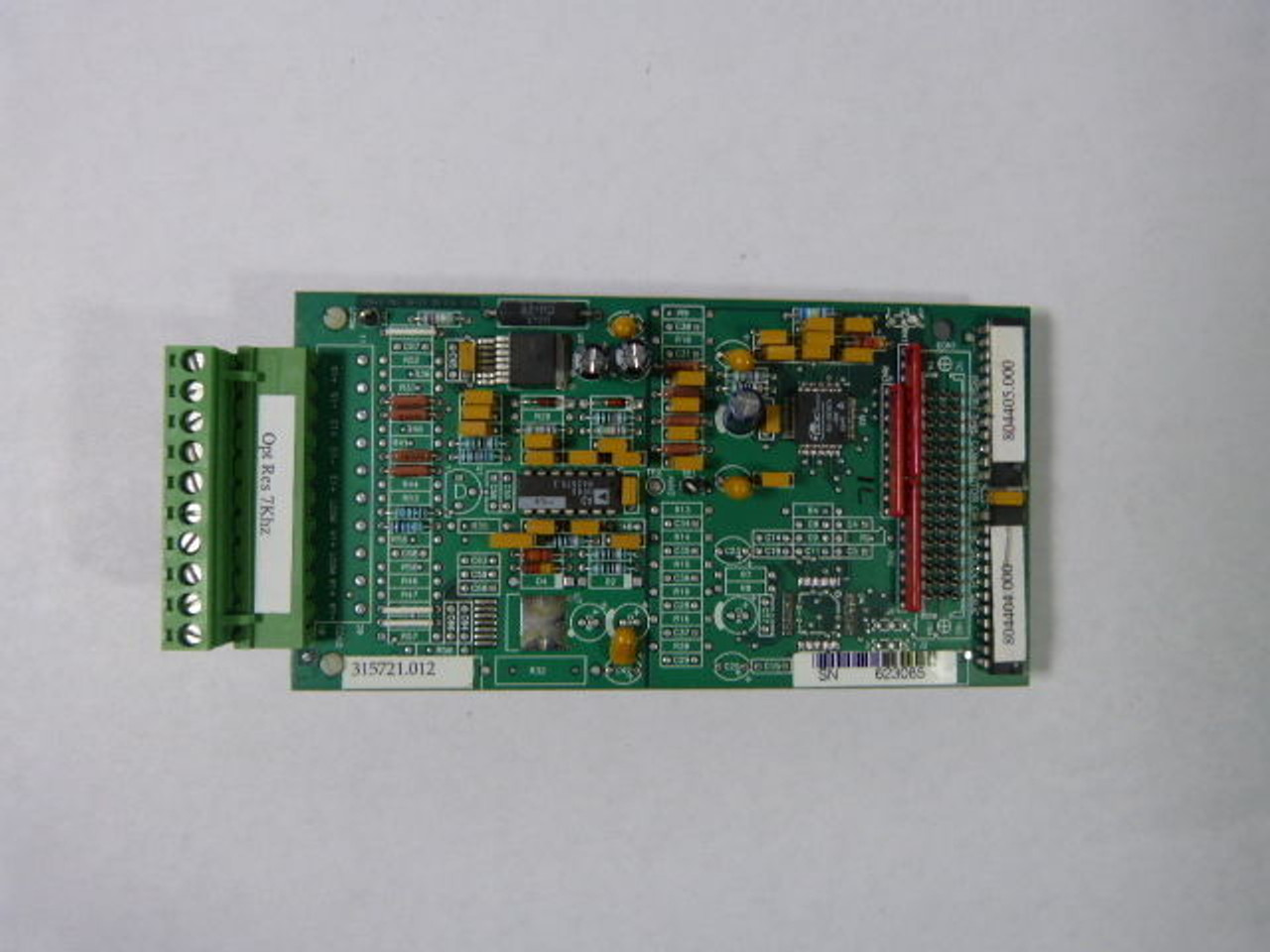 Unico 315721.012 Control Board Feedback Module USED