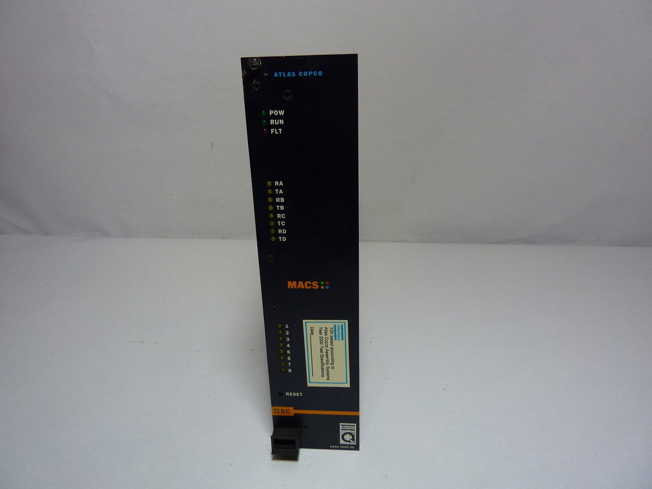 Atlas Copco 4240-5000-00 Spindle Control Module USED