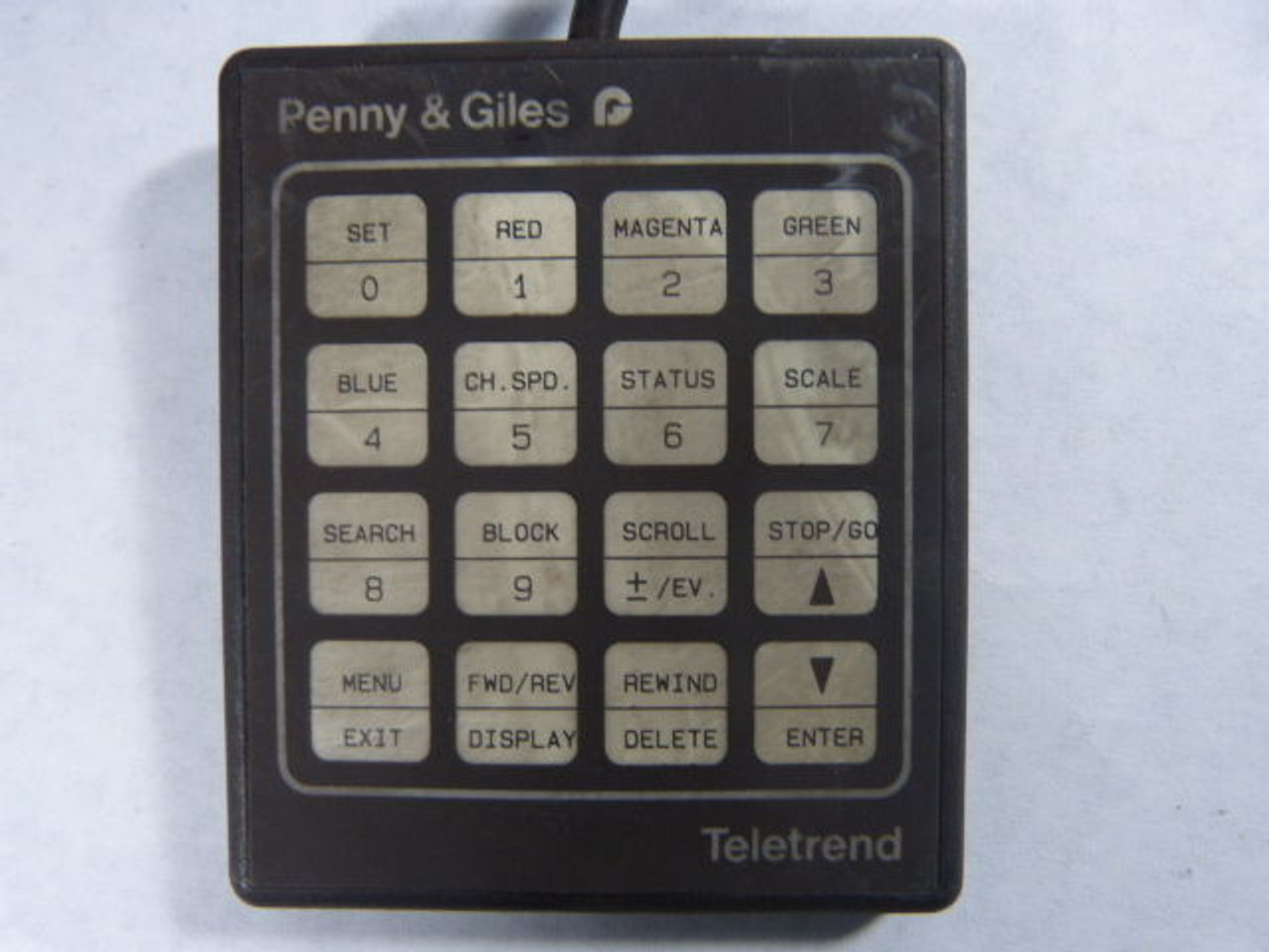 Penny & Giles TELETREND2 Data Recorder Process Instrument w/ Keypad USED