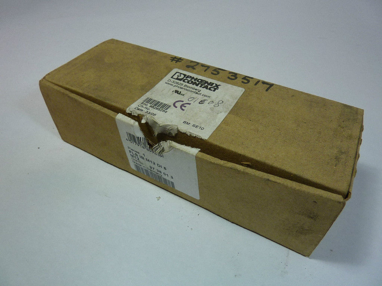 Phoenix Contact FLS-IB-M12-DI-8 Interbus Module ! NEW !