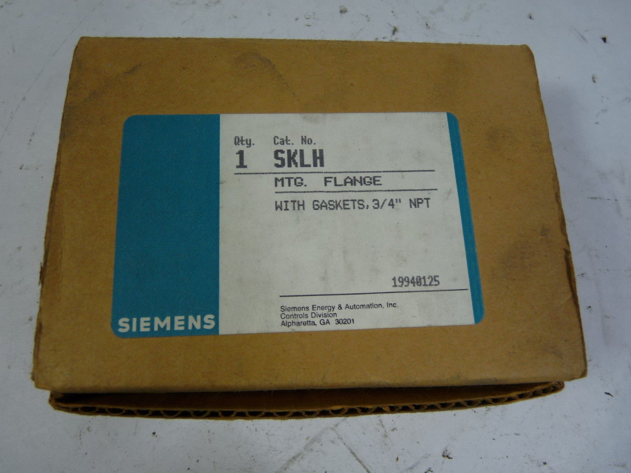 Siemens SKLH Mounting Flange with Gasket ! NEW !