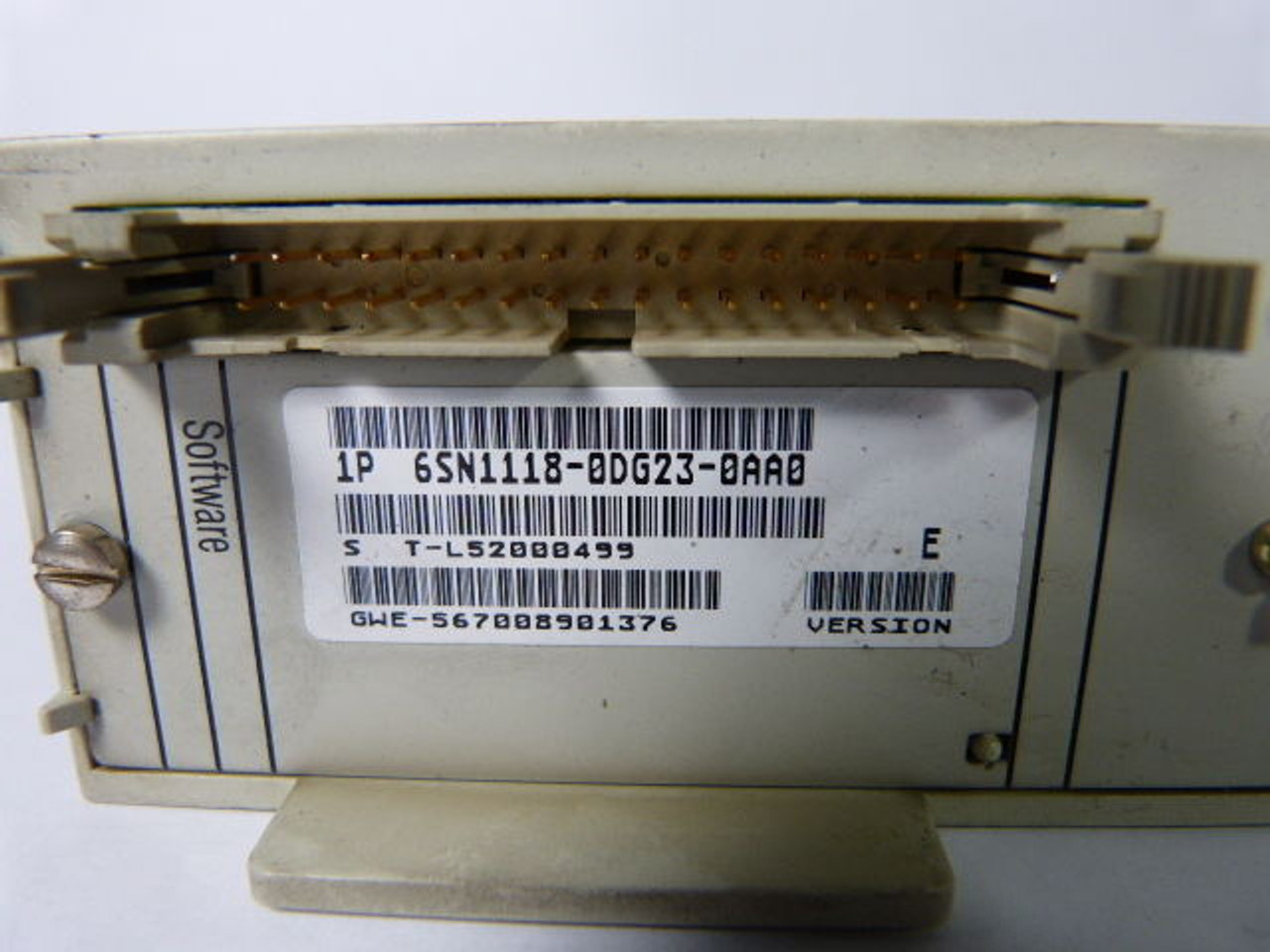 Siemens 6SN1118-ODG23-0AA0 Control Module USED