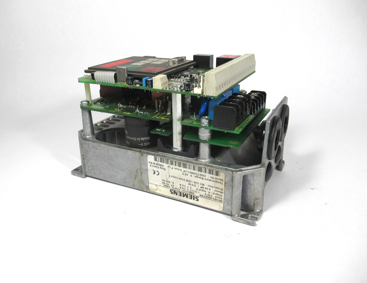 Siemens 6SE3112-1CA70-4AA0 Micro Master Drive 1/2HP 370W 230V USED