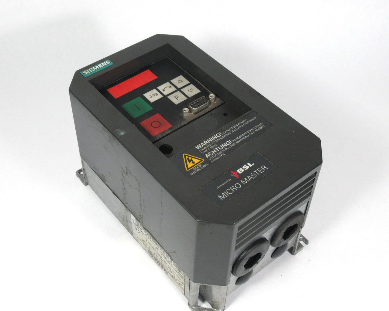 Siemens 6SE3112-1CA70-4AA0 Micro Master Drive 1/2HP 370W 230V USED