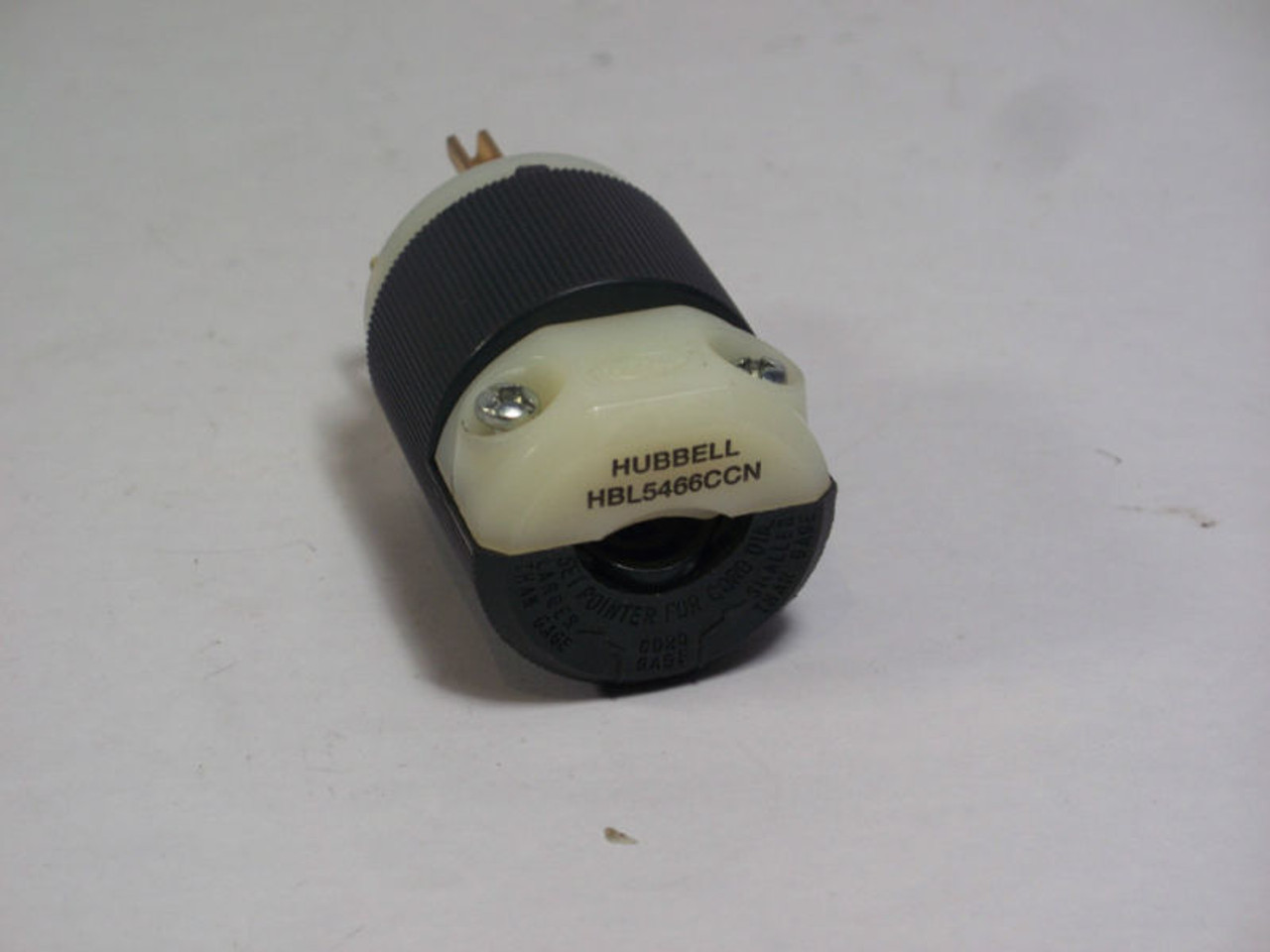 HUBBELL HBL5466CCN Insulgrip MALE Plug 20A 250V USED