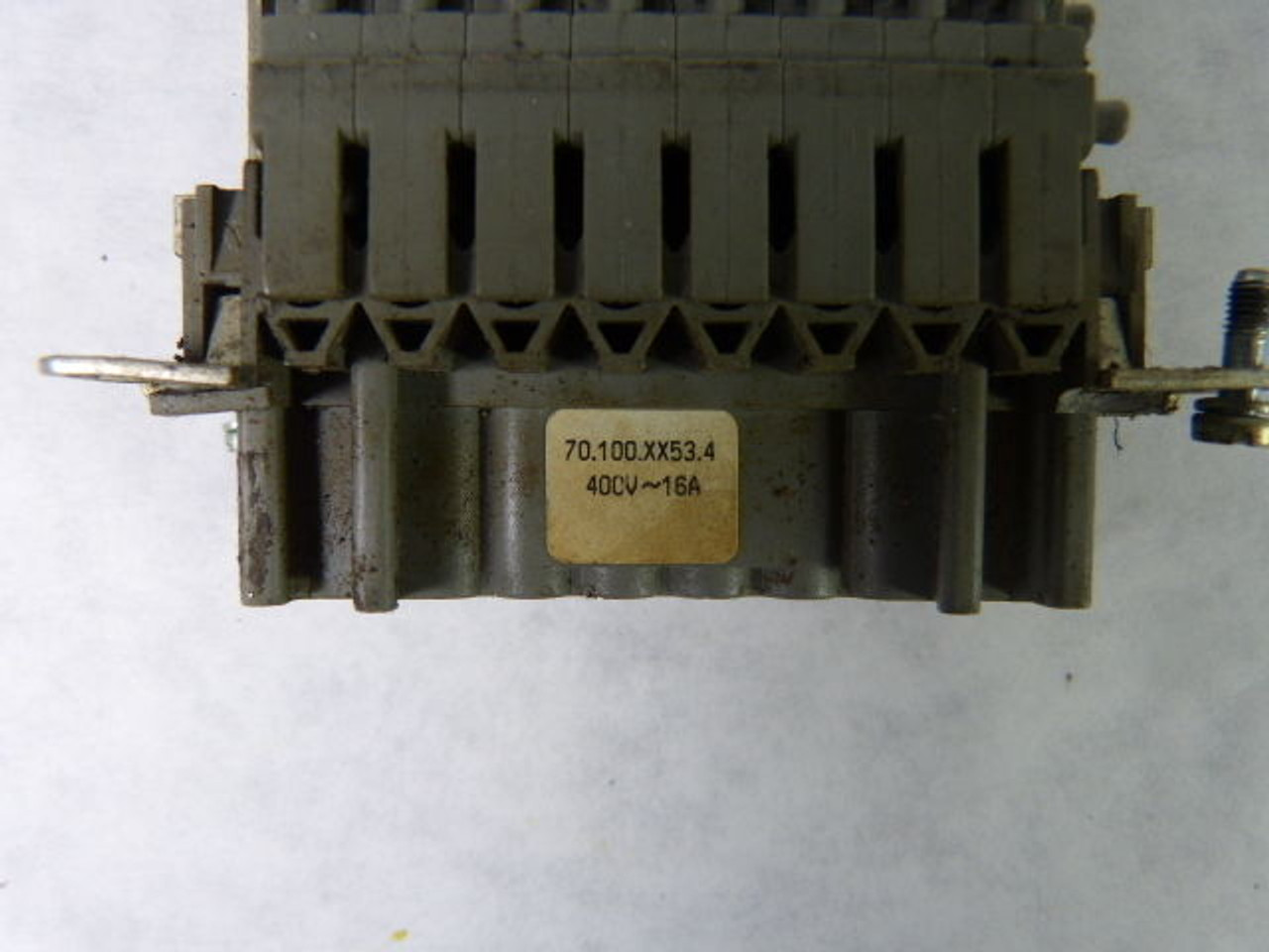 Wieland 70.100.XX53.4 Female Connector 400V 16amp USED