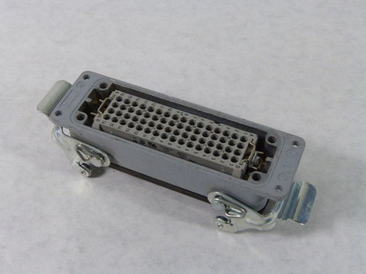 HTS 10A250 Female Connector Plug Insert with Enclosure USED