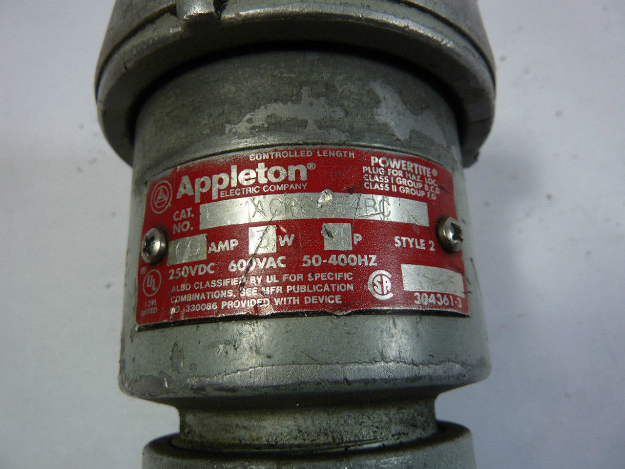 Appleton ACP6634BC Powertite Plug Enclosure USED