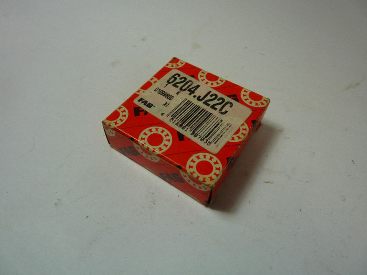 FAG 6204.J22C Single Row Ball Bearing ! NEW !