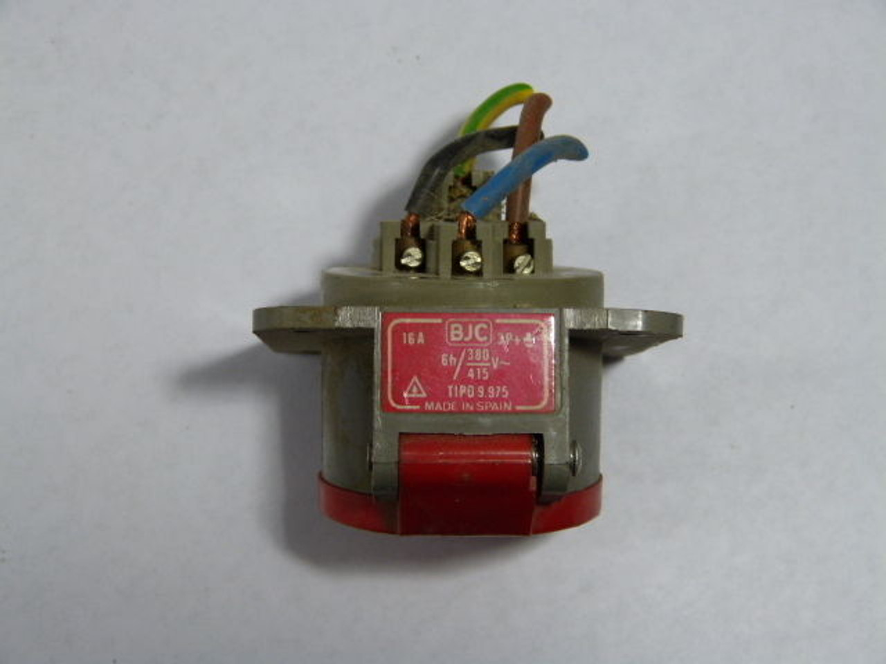 BJC 9.975 Industrial Connector 16A 3P 380/415V USED
