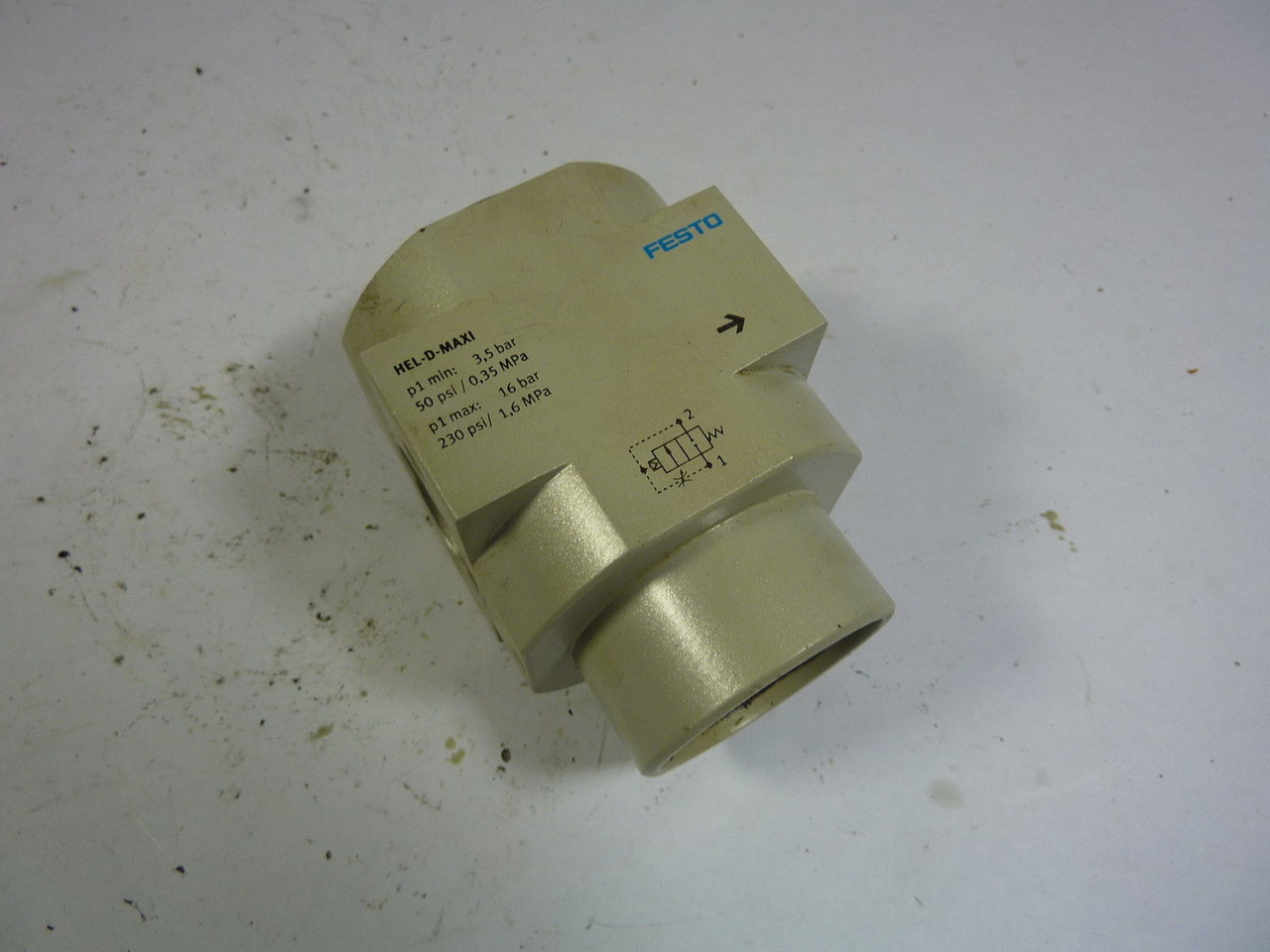 Festo HEL-D-MAXI Directional Start Valve USED