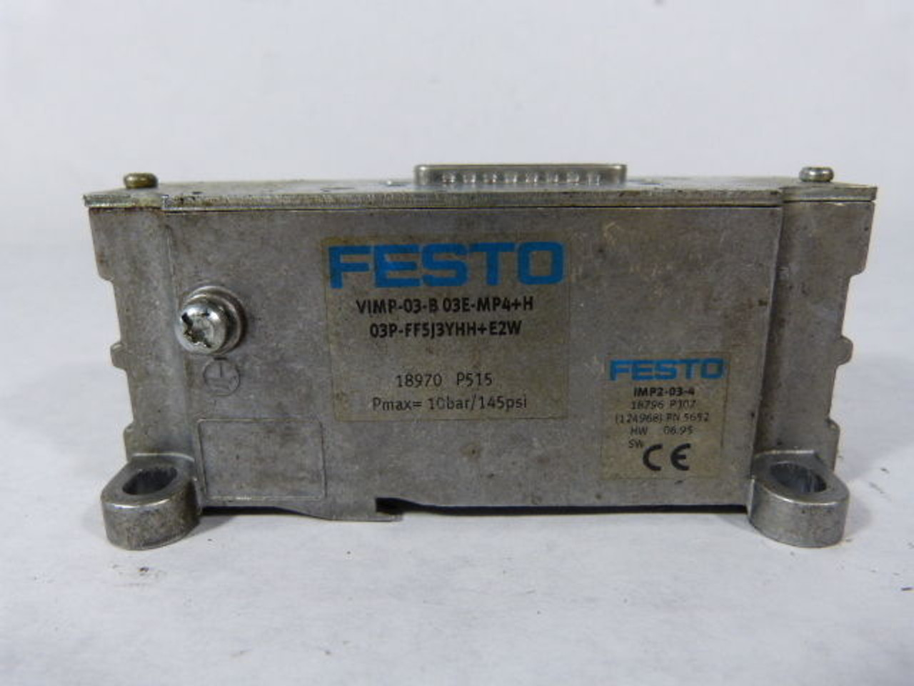 Festo VIMP-03-B03E-MP4??FF5J3YHH?? Control Module 145psi USED