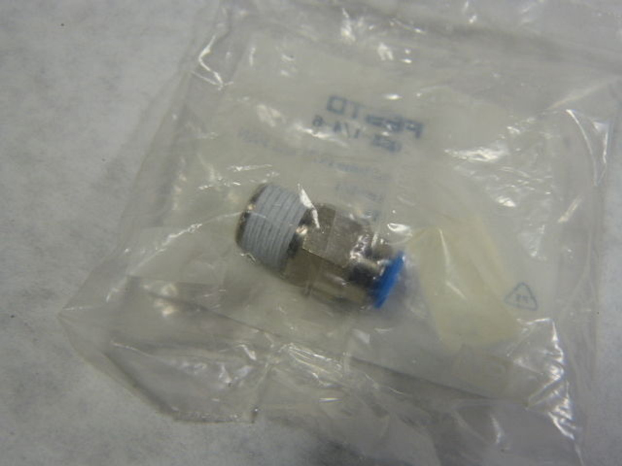 Festo QSK-1/4-6 153421 Push-In Self-Sealing Fitting ! NEW !