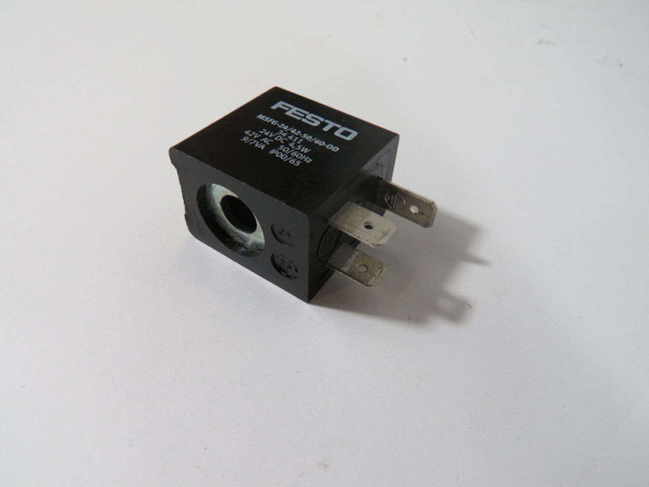 Festo MSFG-24/42-50/60-OD 34411 Solenoid Coil 24 VDC USED