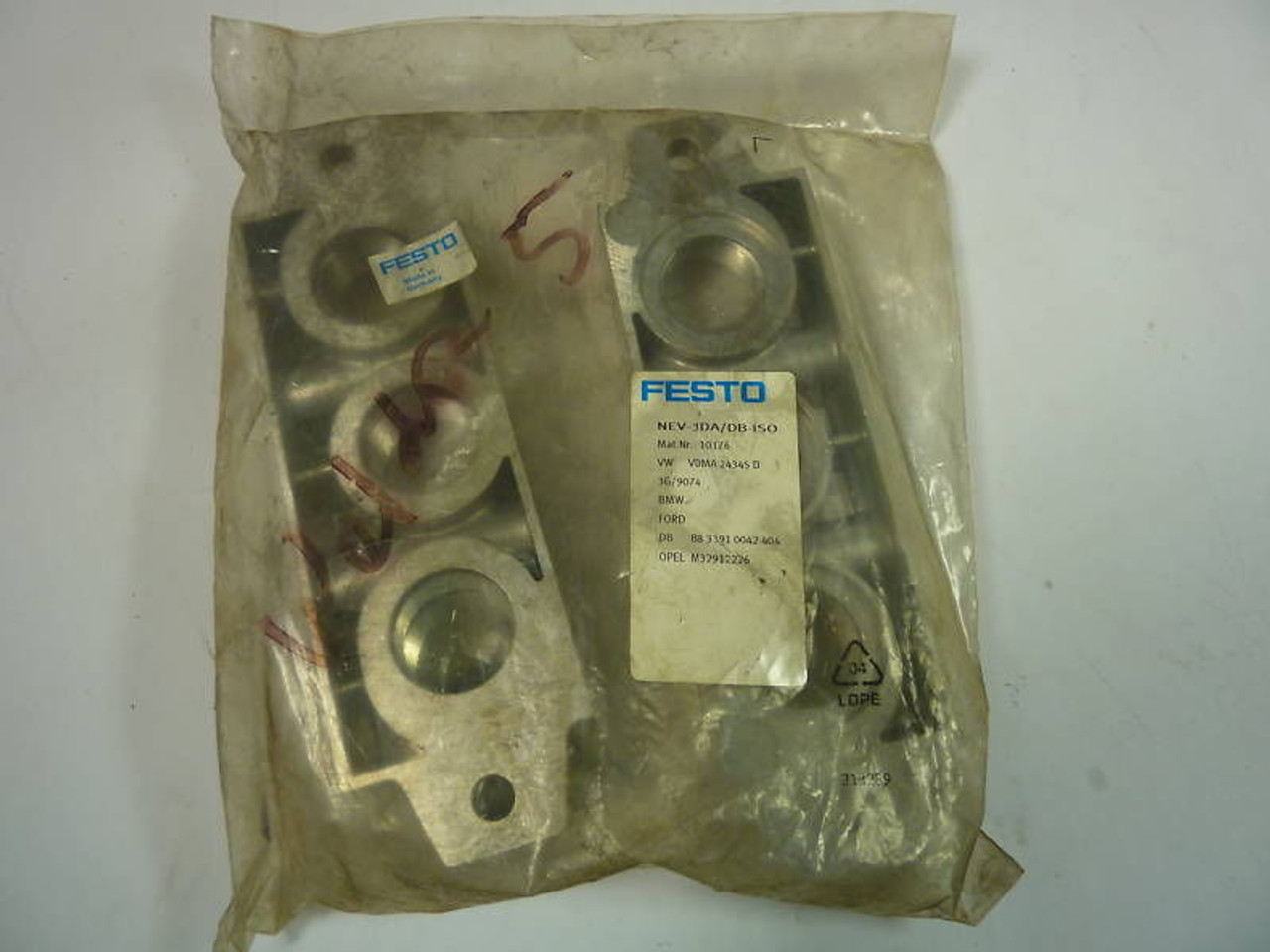 Festo End Plate Kit Festo NEV-3DA/DB-ISO ! NEW !