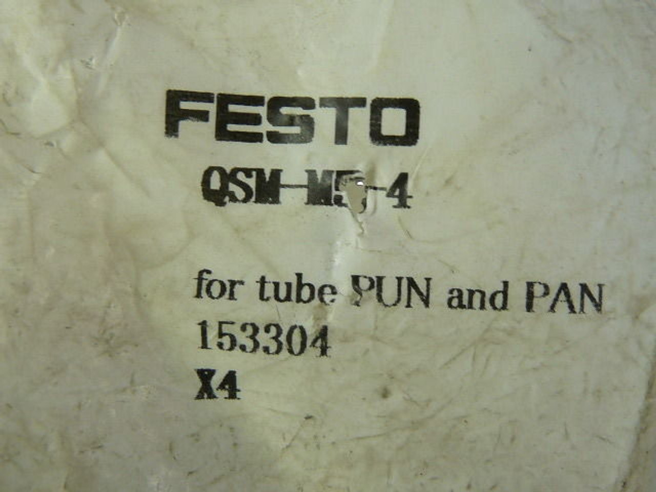 Festo QSM-M5-4 Threaded Male Connector M5 4mm ! NEW !
