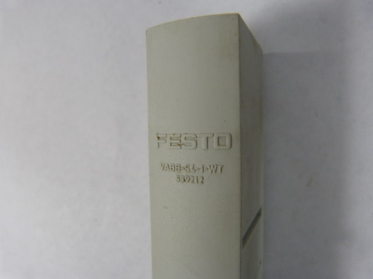 Festo VABB-S4-1-WT-539212 Blanking/Cover Plate USED