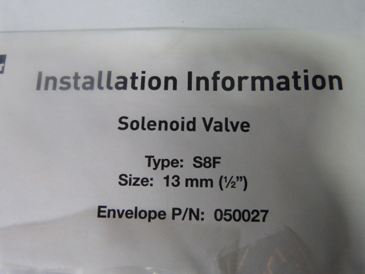 Parker 050027 Solenoid Valve Kit ! NEW !