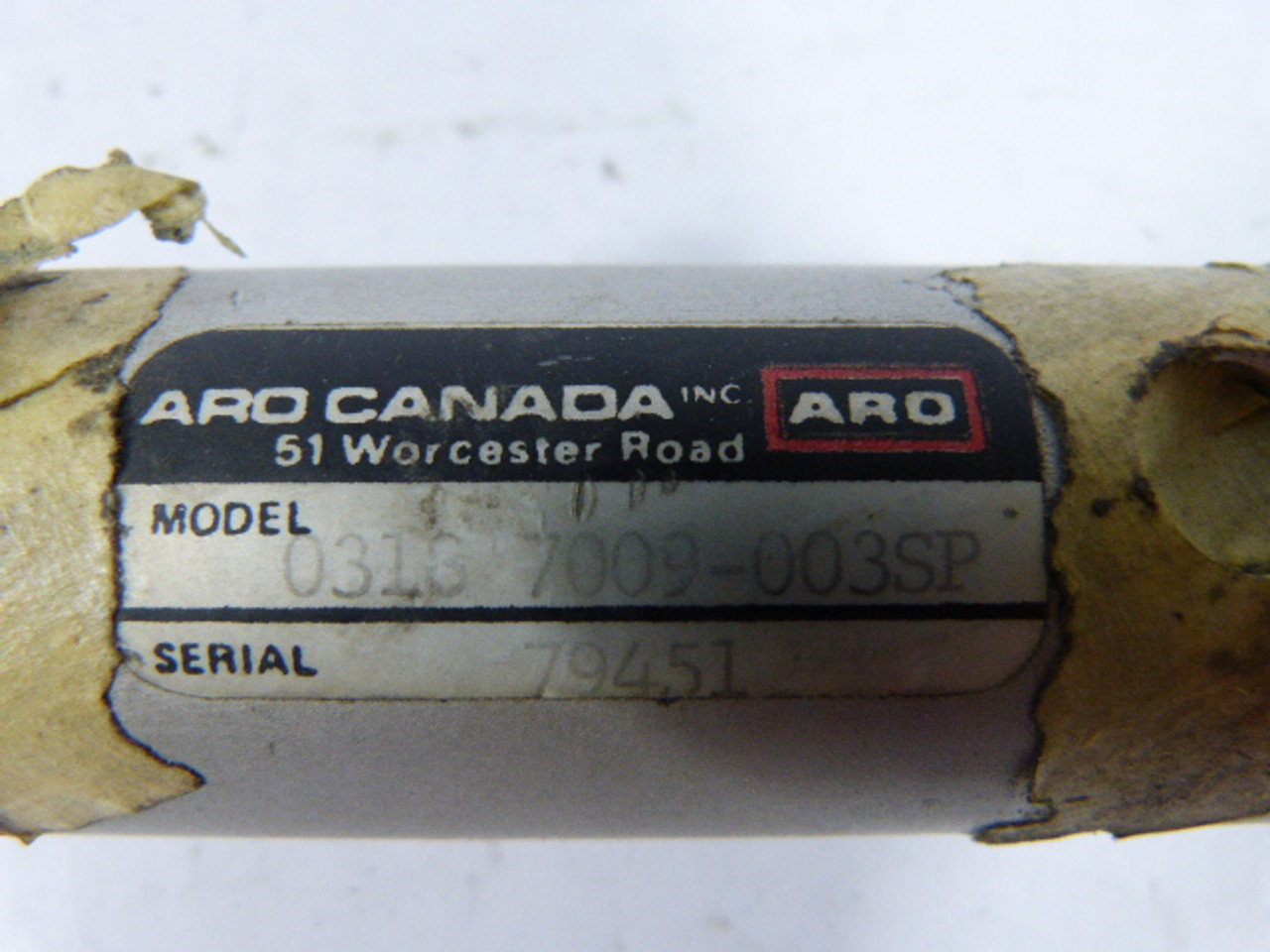 ARO 0318-7009-003 Pneumatic Cylinder USED