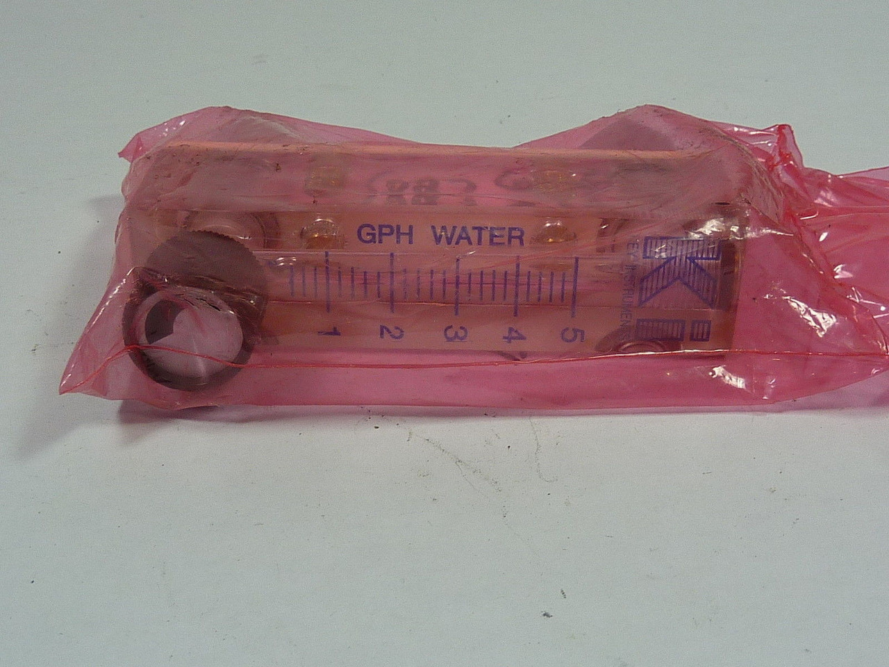 Key Instruments 0-5 GPH Water Meter ! NEW !