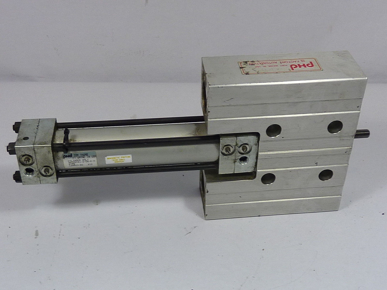 PHD SED-25x4-1/2-DB-E-PB Pneumatic Slide Cylinder USED