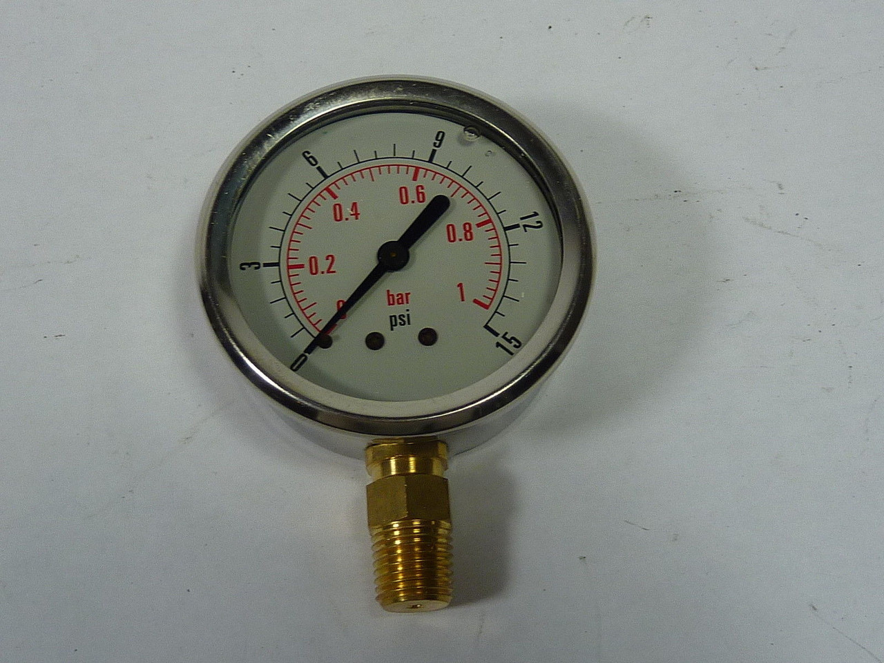 Generic MPG-1P-15-AN Pressure Gauge 1/4 ! NEW !