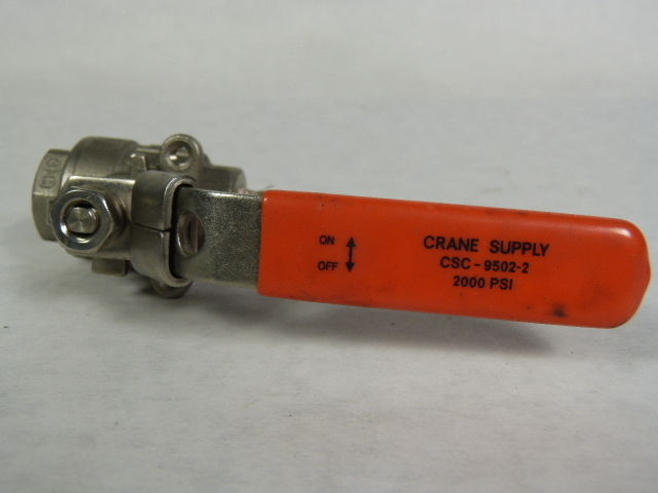 Crane CSC-9502-2 1/4" Ball Valve USED